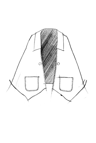 The school of making walking cape pattern 1