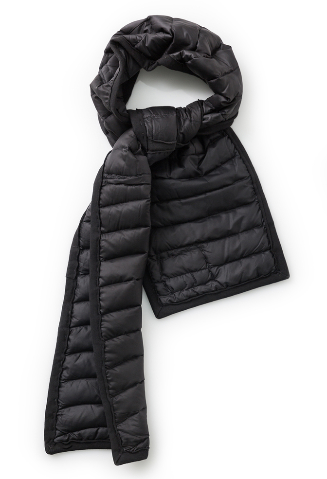 Alabama chanin patagonia reclaimed down scarf 1
