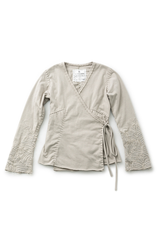 The school of making fern wrap top diy kit 3