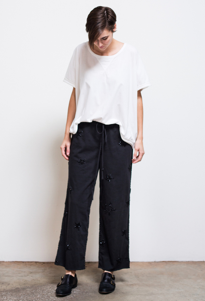 The school of making stars cropped drawstring pant diy kit 1