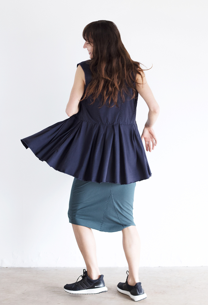 Alabama chanin peplum tunic 2