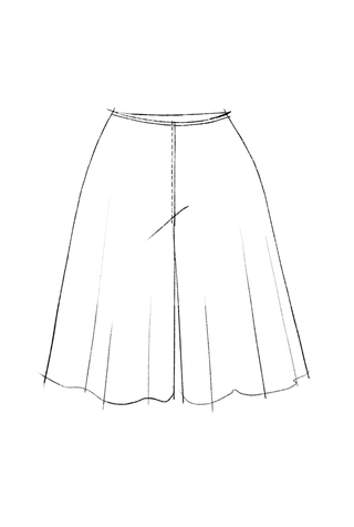 The school of making palazzo pant pattern 1