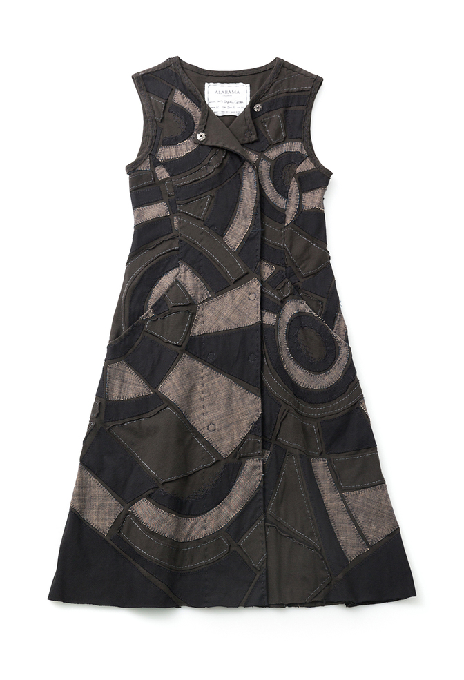 Alabama chanin organic chambray lee dress 4
