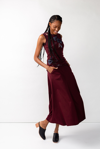 Alabama chanin embroidered sleeveless top 8