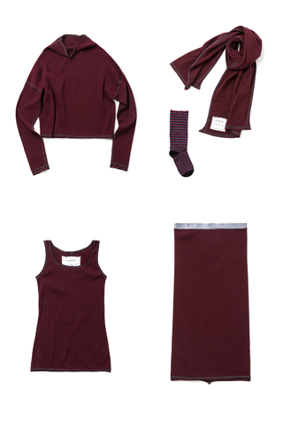 Alabama chanin leisure core club plum
