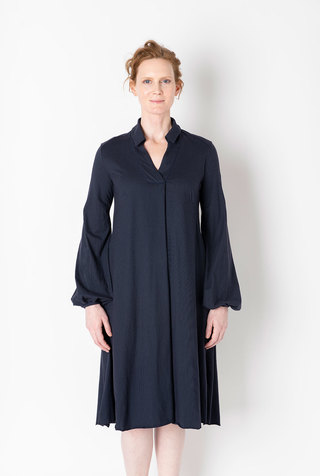 Alabama chanin relaxed lightweight cotton dress 1