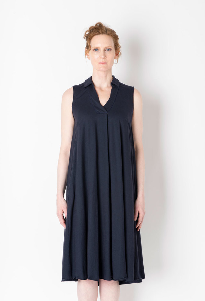 Alabama chanin relaxed lightweight cotton dress 3