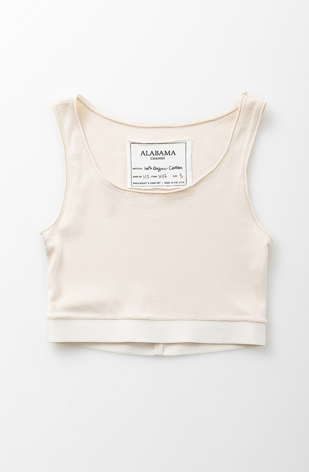 Alabama chanin soft knit tank 1