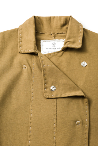 The school of making asymmetrical trench pattern 5