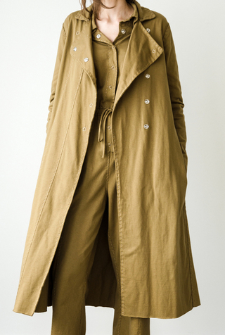 The school of making asymmetrical trench pattern 2