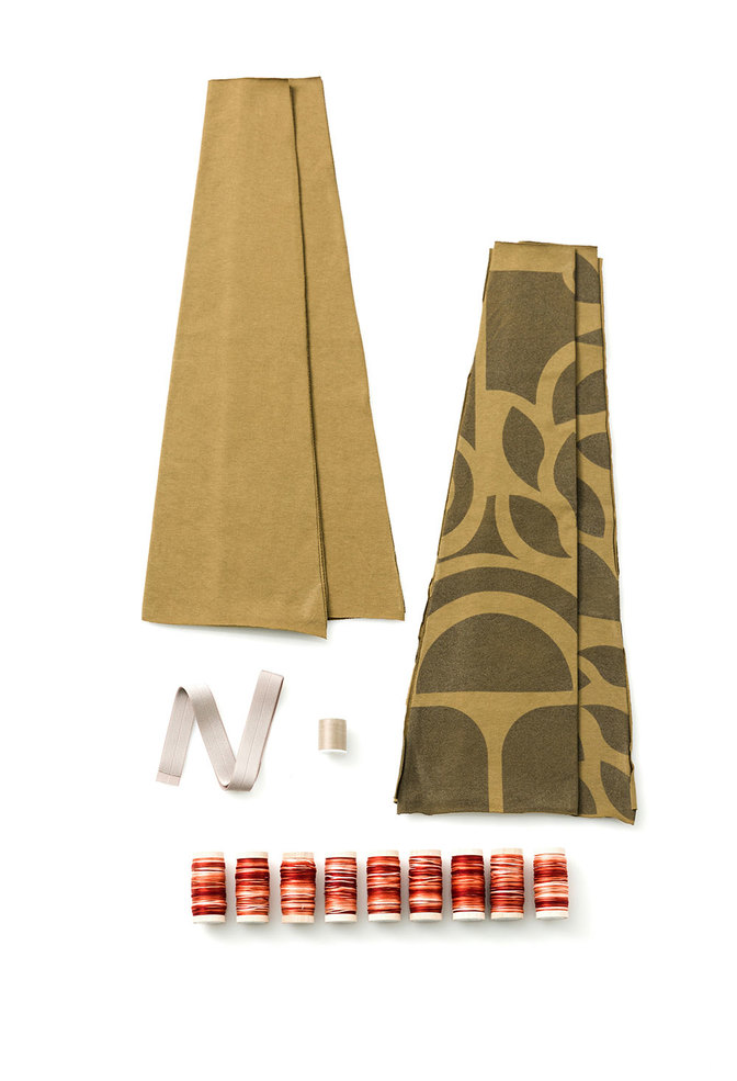 The school of making the embroidered swing skirt kit 1