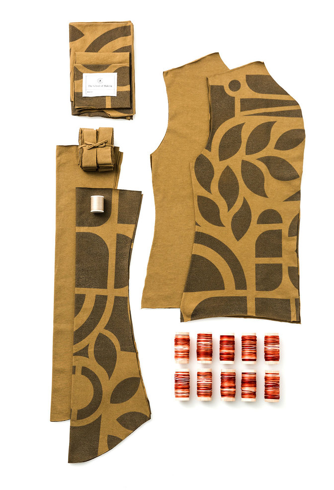 The school of making variegated classic jacket diy kit 3