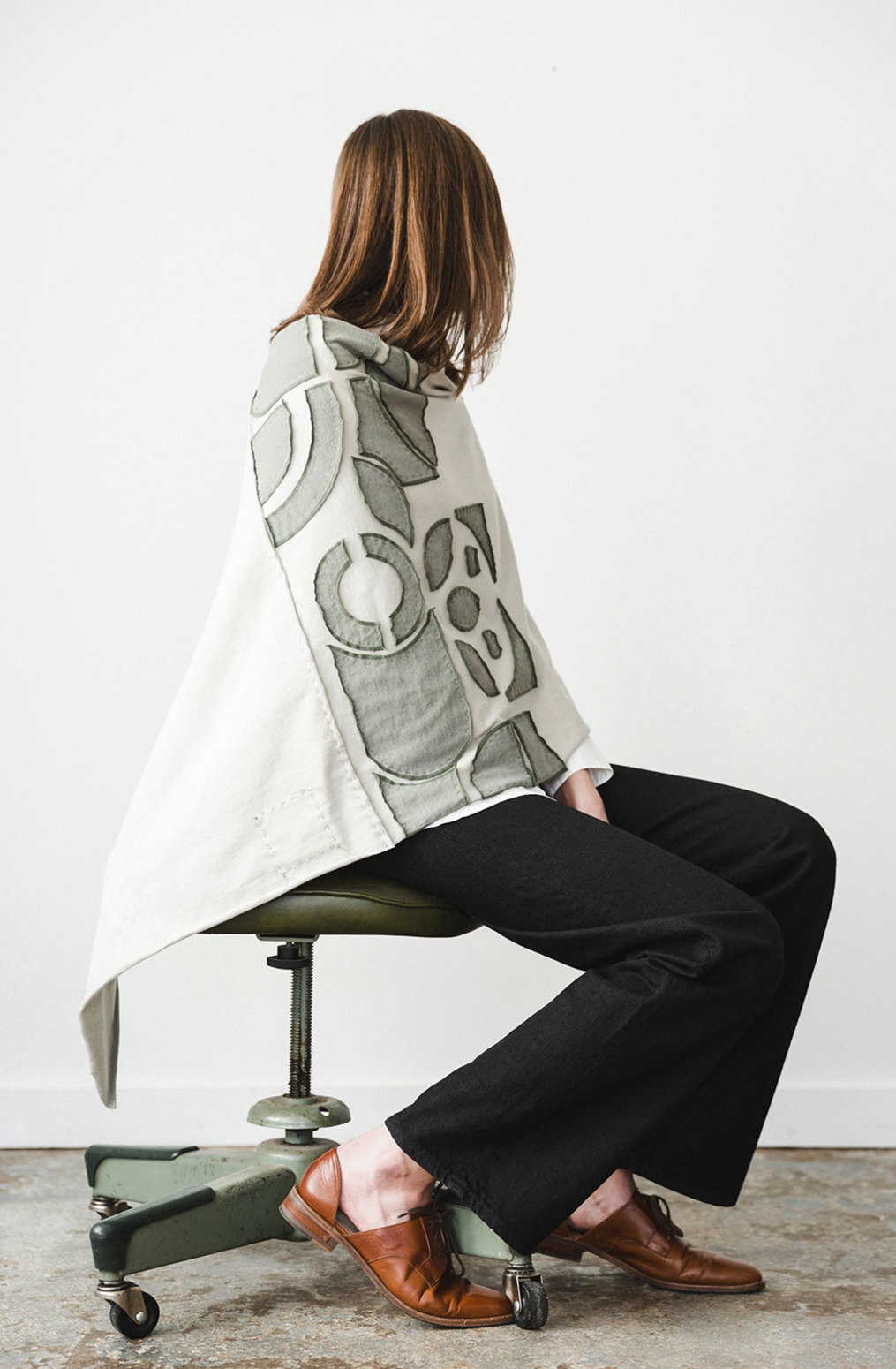 The school of making poncho diy kit