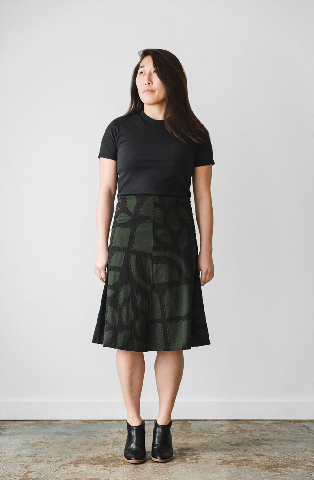The school of making abstract swing skirt diy kit 1