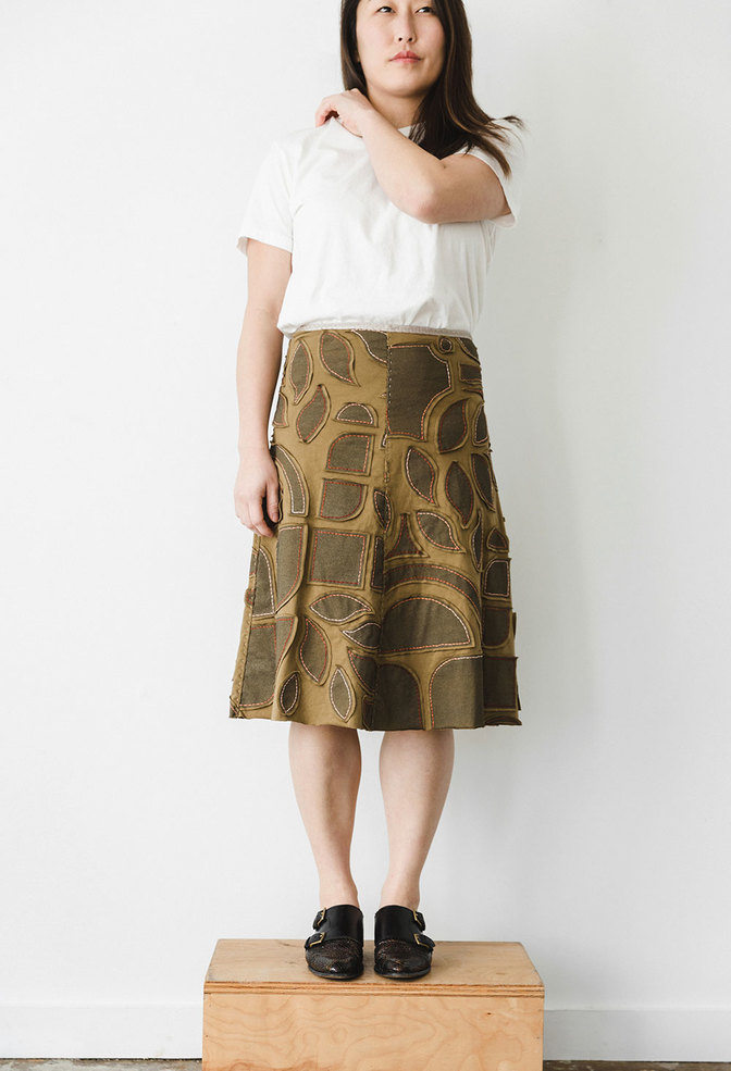 The school of making the embroidered swing skirt kit 2