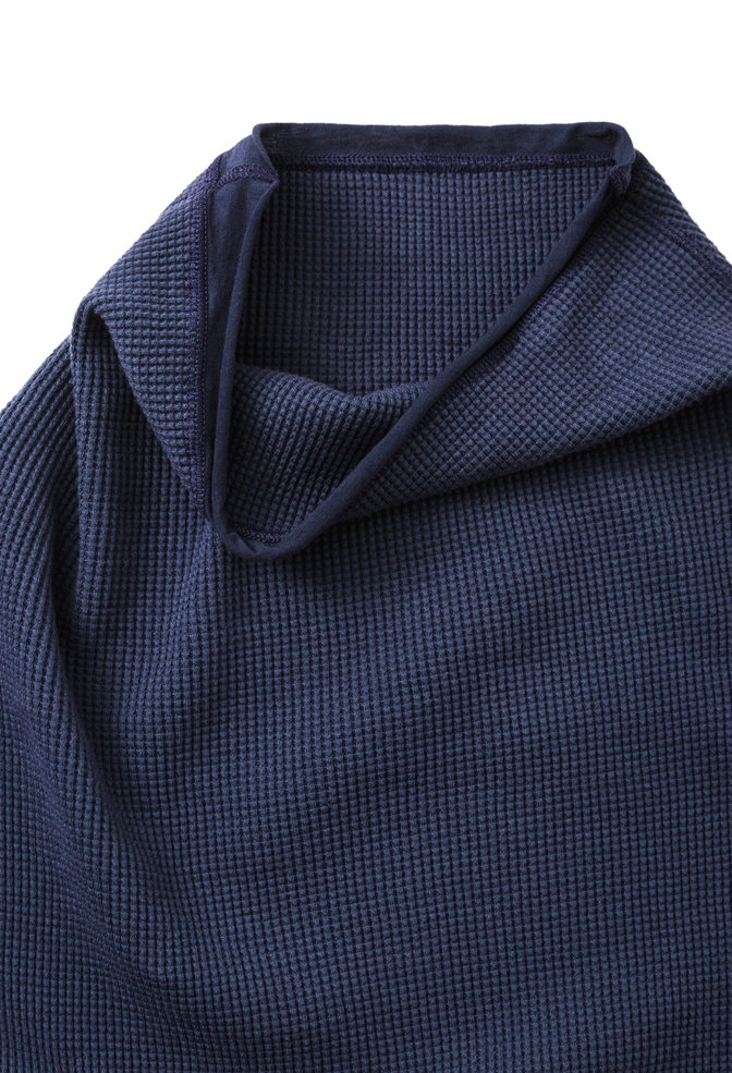 Alabama chanin waffle sweatshirt