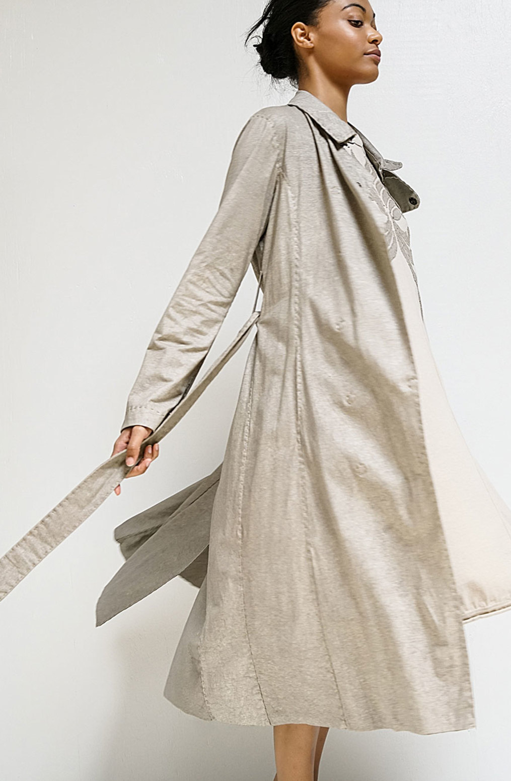 Alabama chanin the classic trench coat 5