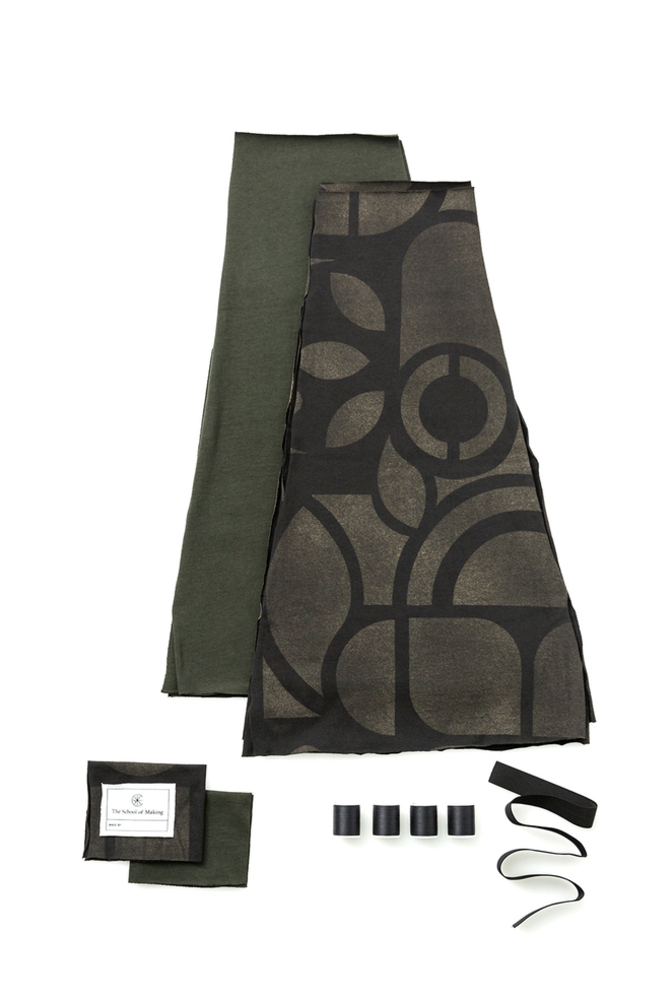 The school of making abstract swing skirt diy kit 3
