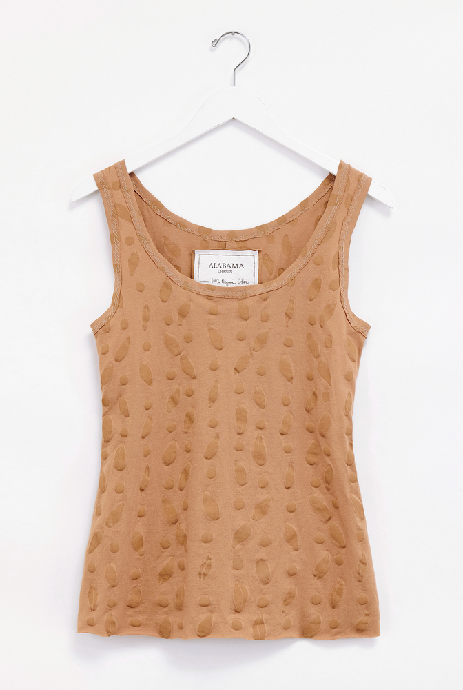 Alabama chanin hand sewn camisole tank 1