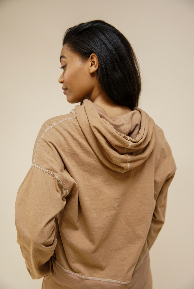 Alabama chanin cozy hoodie jacket 1