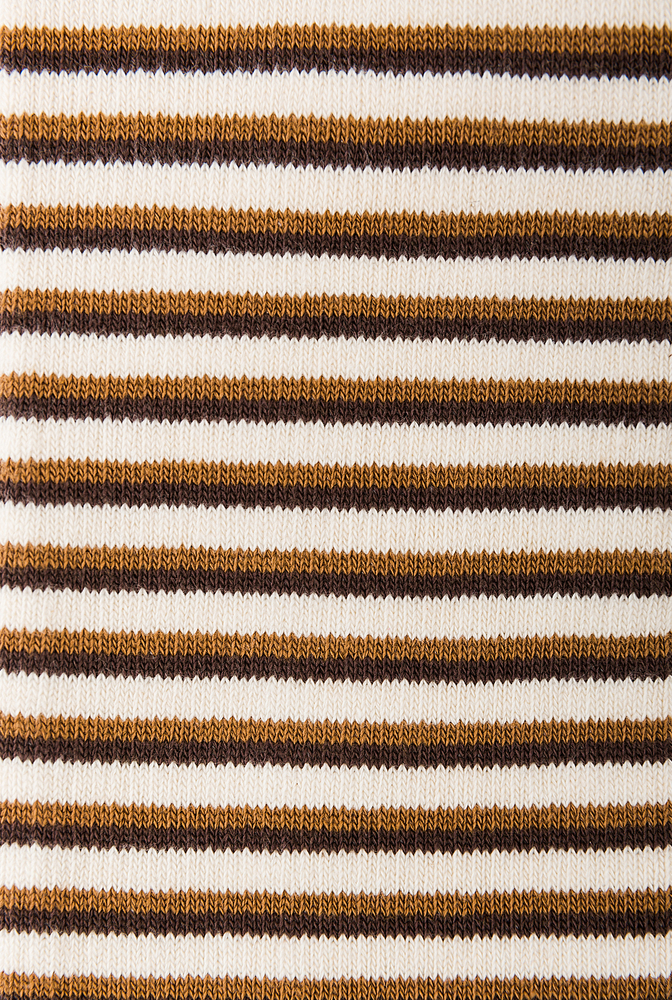 Alabama chanin organic cotton tall stripe socks 3