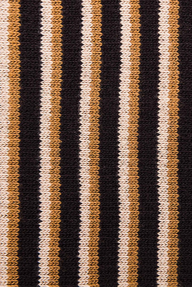 Alabama chanin organic cotton tall stripe socks 2