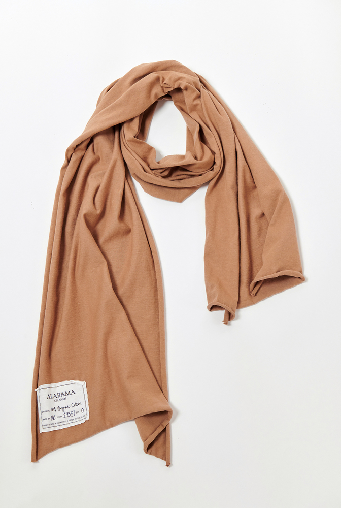 Alabama chanin organic cotton scarf 4
