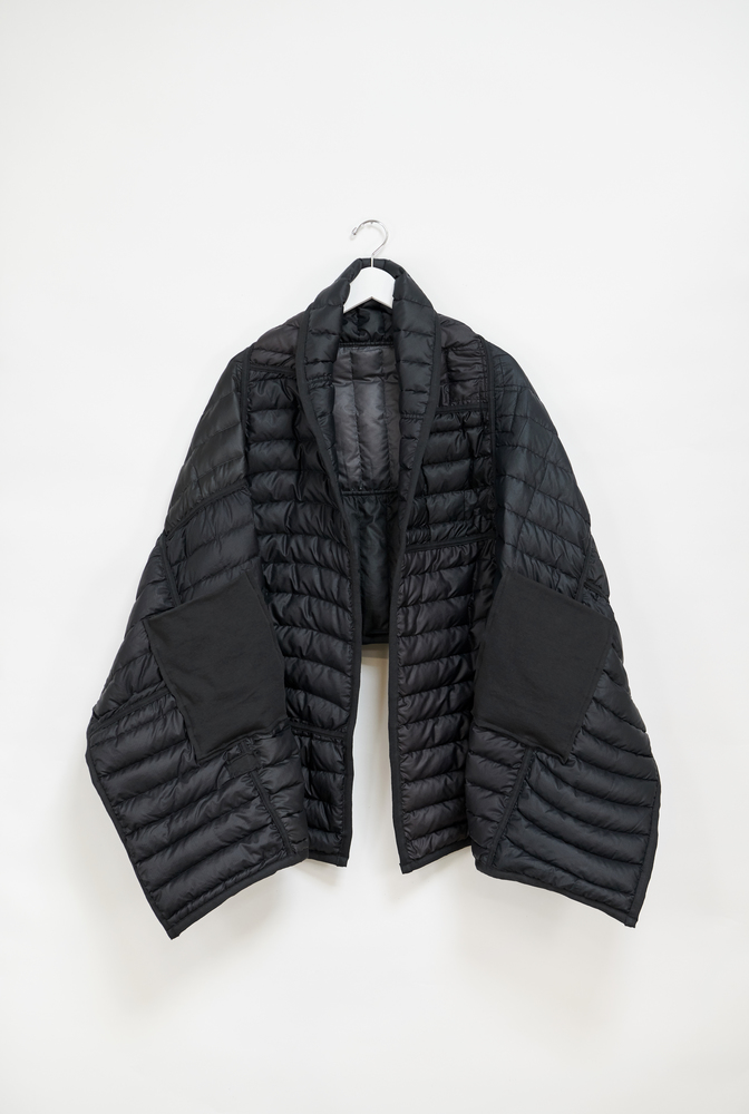 Reclaimed down wrap scarf basic black october 2019 robert rausch4490