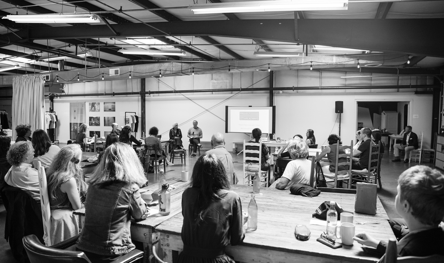 Event project threadways symposium introduction natalie chanin john t edge the factory april 2019 rinne allen 1