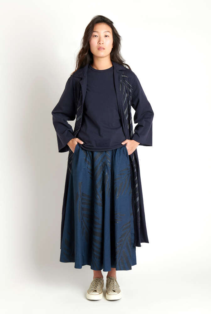 Alabama chanin leighton painted skirt 1