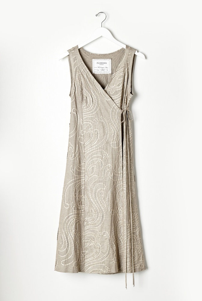Alabama chanin the rory tate wrap dress tunic 3