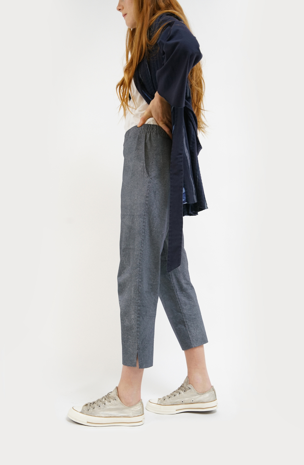 Alabama chanin essential crop pant5