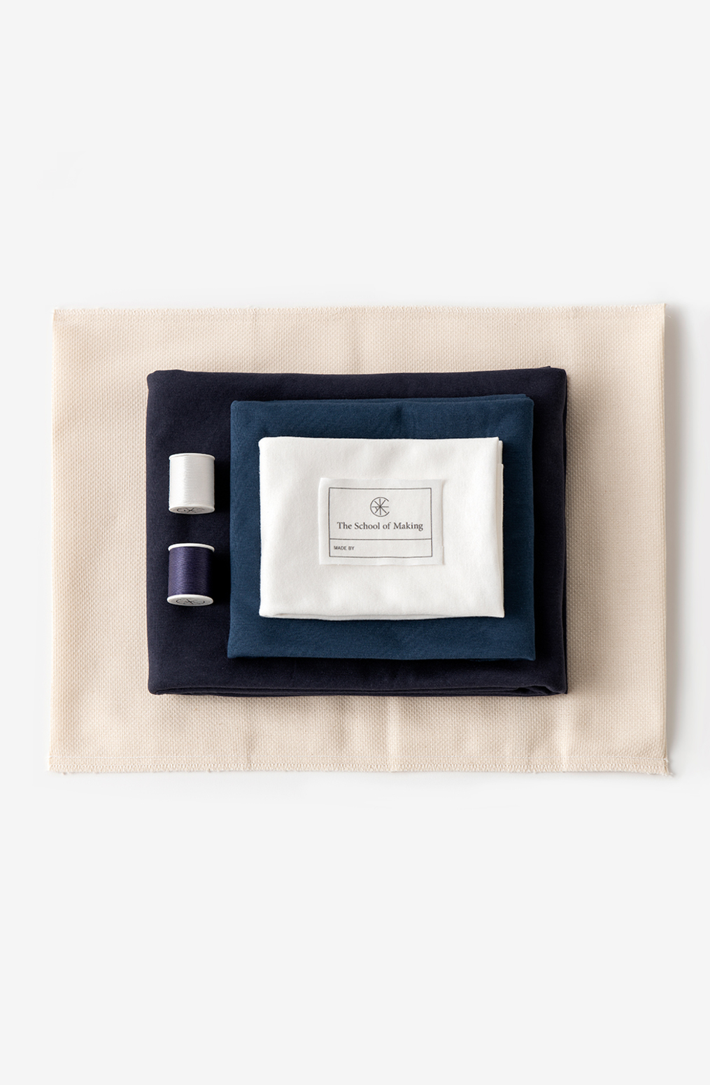 The school of making color blocked a line dress bundle 1