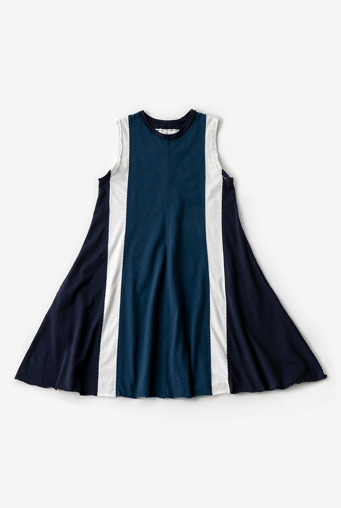 The school of making color blocked a line dress bundle 2
