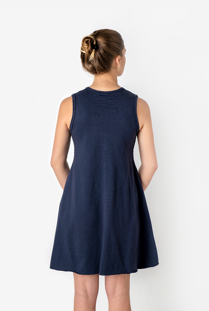 The school of making color blocked a line dress bundle 3