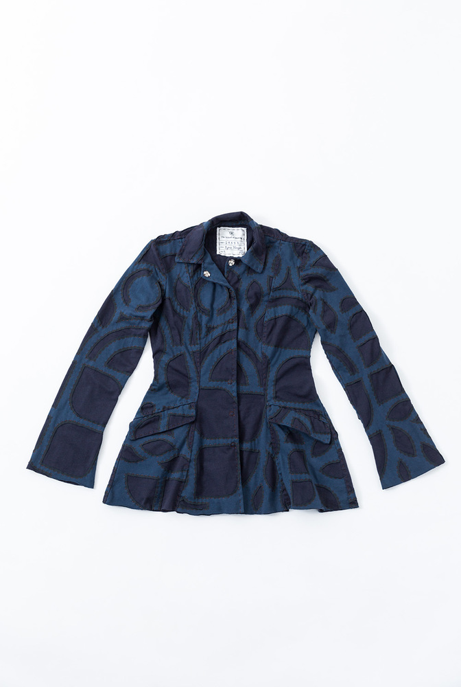Ezra coat pattern ezra jacket abstract peacock navy a 870 29583 january 2020 abraham rowe1