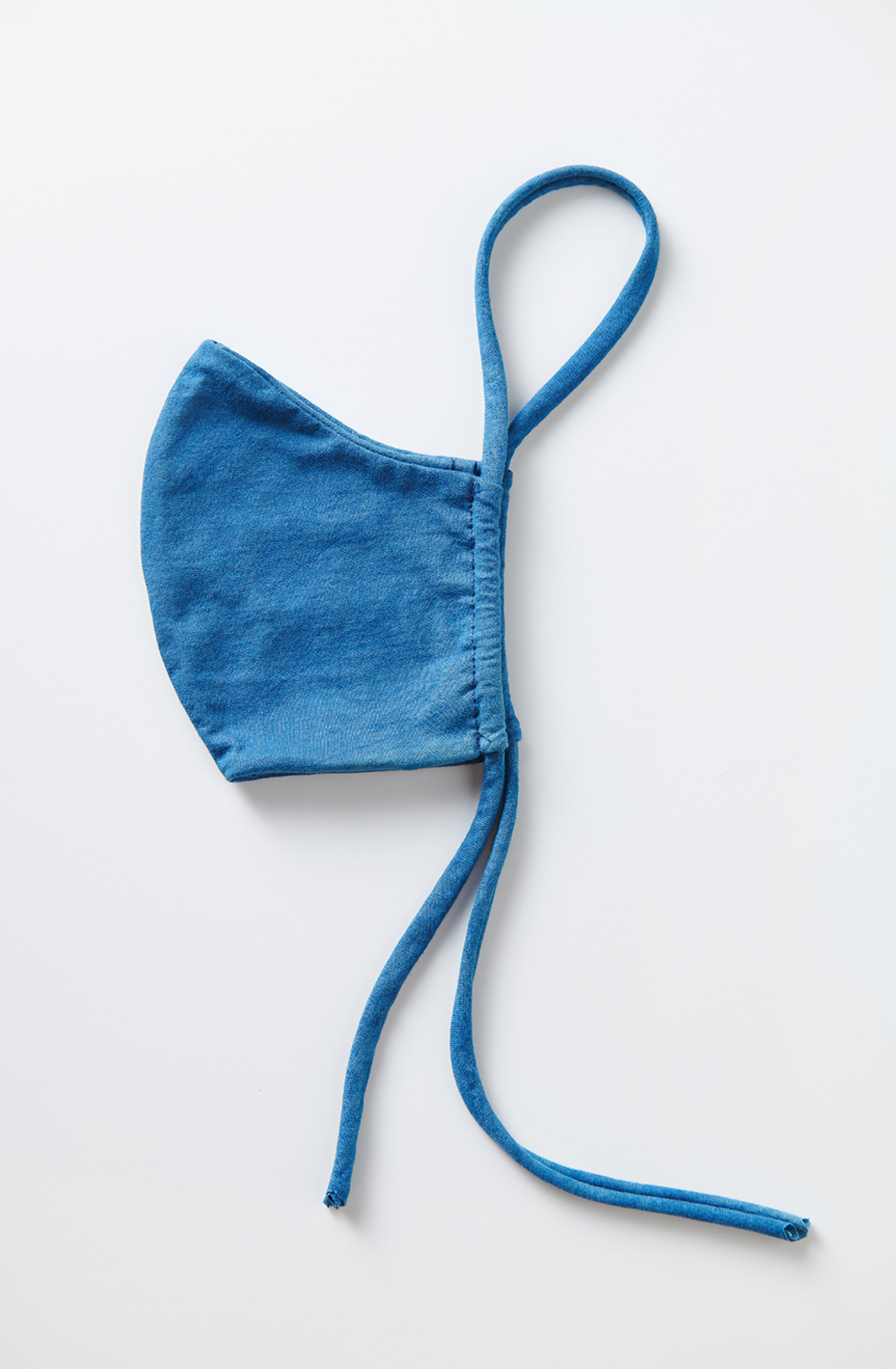 Alabama chanin organic cotton dark indigo sky face masks