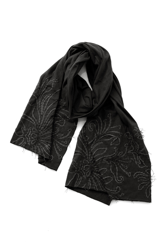 The school of making easy magdalena scarf diy embroidery kit 3