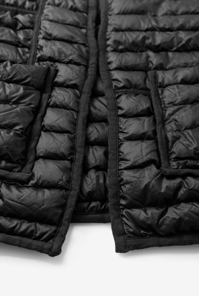 Alabama chanin patagonia collaboration reclaimed down vest accessory 4