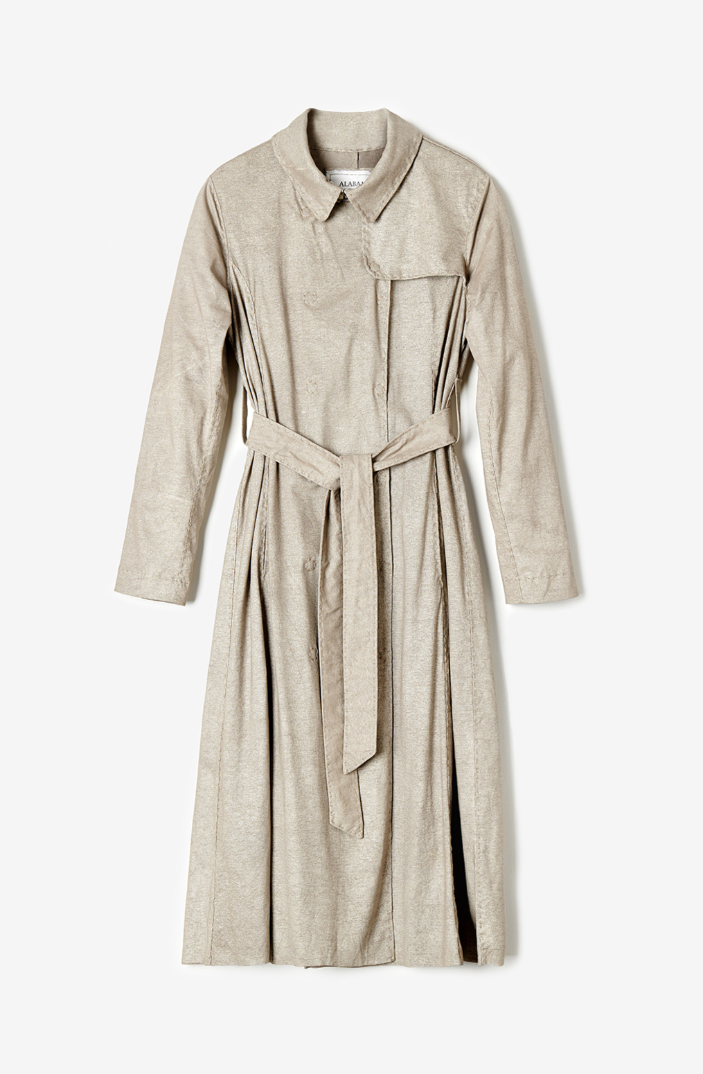 Alabama chanin womens coat the trench organic cotton 2