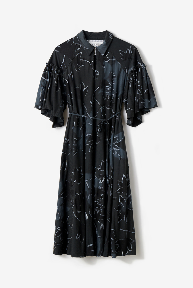Alabama chanin womens organic cotton tunic dress samantha vale 3