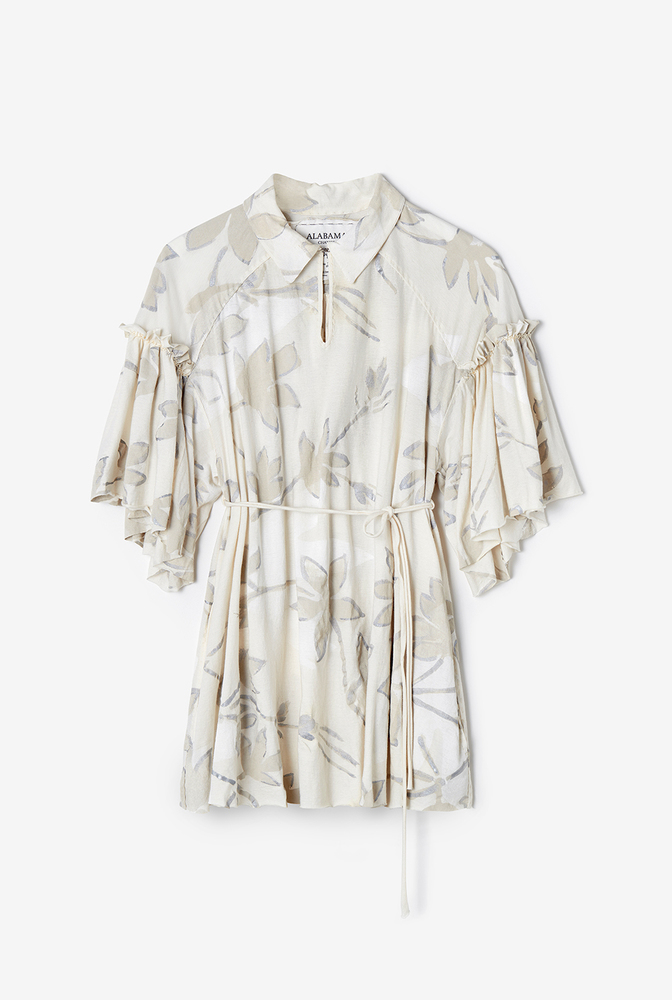 Alabama chanin womens organic cotton tunic dress samantha vale 7