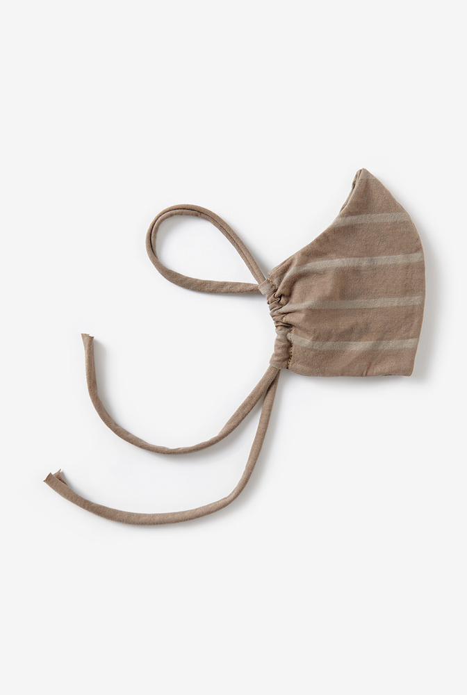 Alabama chanin marine stripe face mask 1