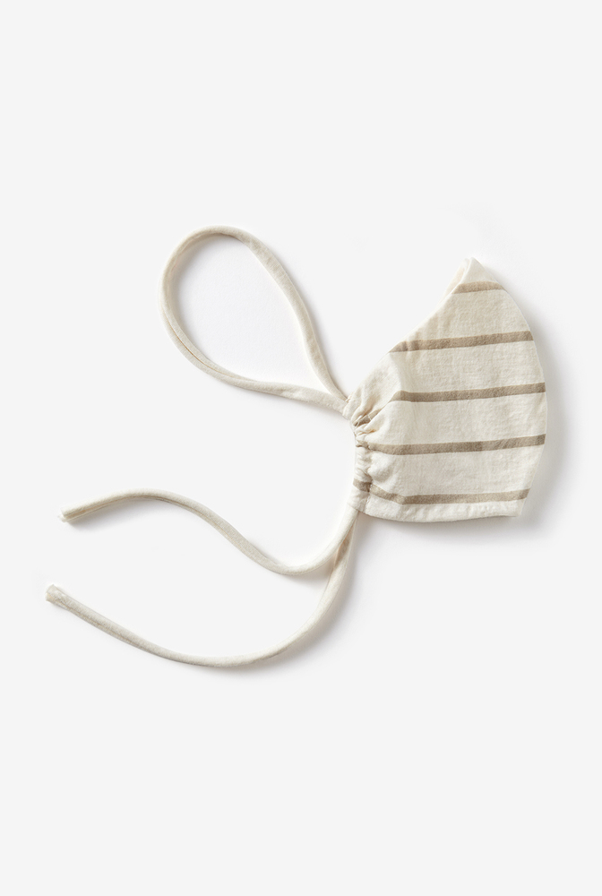 Alabama chanin marine stripe face mask 2