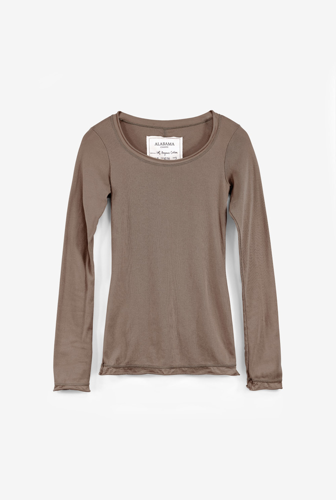 Alabama chanin womens essential rib knit organic cotton top 2