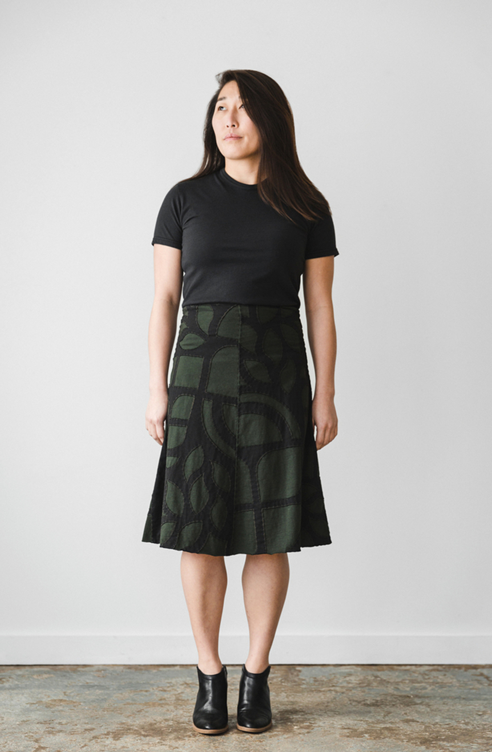 The school of making abstract swing skirt diy kit 1