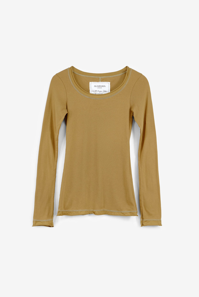 Alabama chanin womens essential rib knit organic cotton top 1