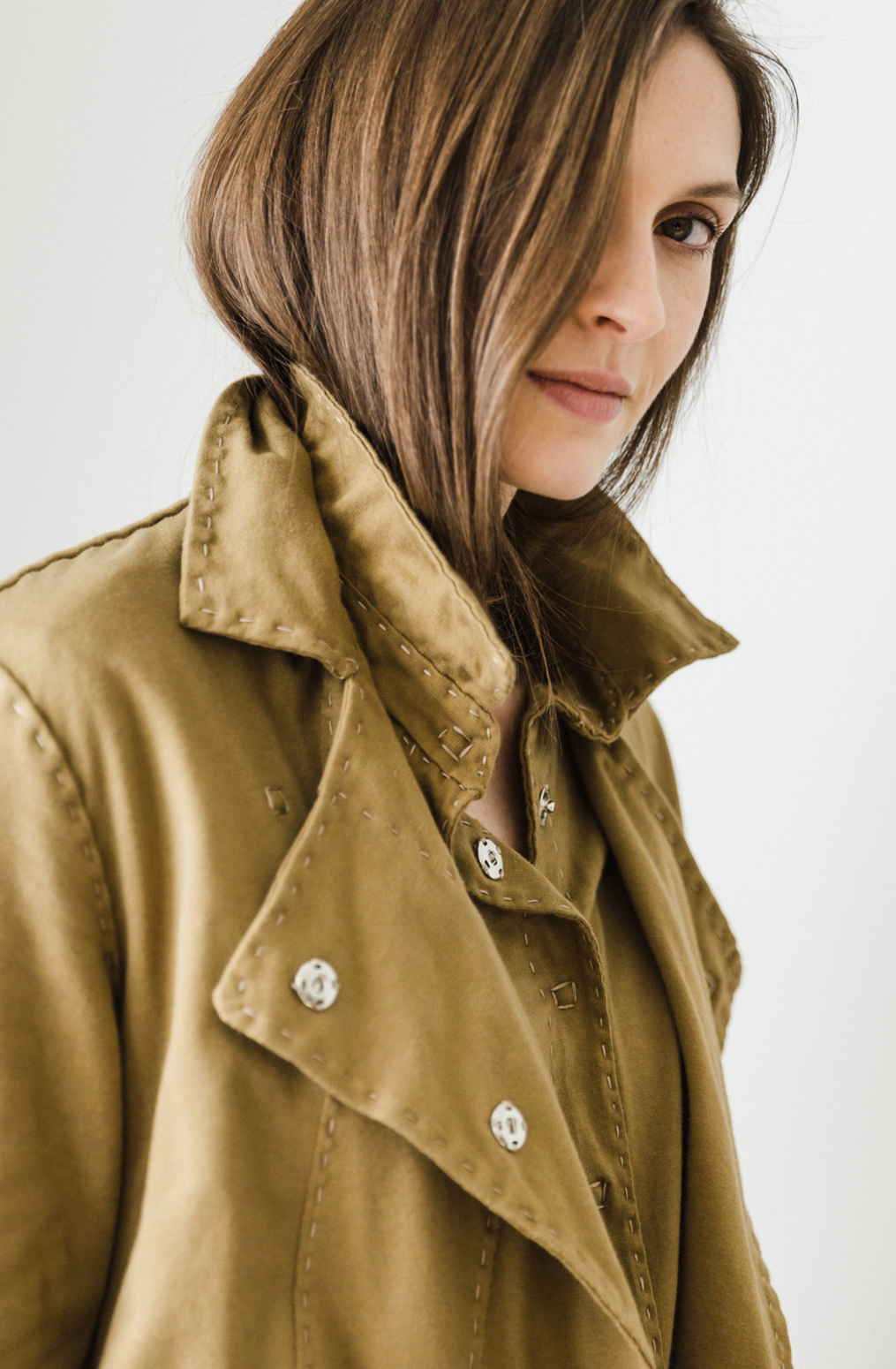 The school of making asymmetrical trench kit